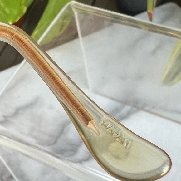 Vintage 60’s round sunglasses with gold frames Made in Japan - Picture 10 of 13